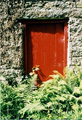 Boathouse Door at Ashford Castle